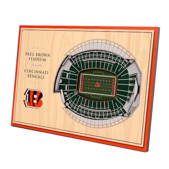 NFL 3D StadiumViews Desktop Display By Youthefan in Cincinnati Bengals | 12" x 8" x 0.375" | Michaels®